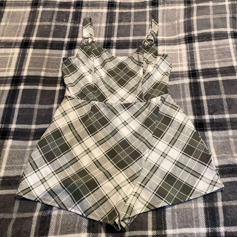 this is a romper. fits a little short around the back area